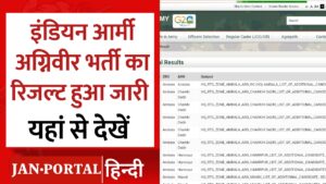 Indian Army Agniveer Result 2025